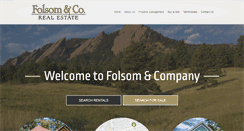 Desktop Screenshot of folsomco.com